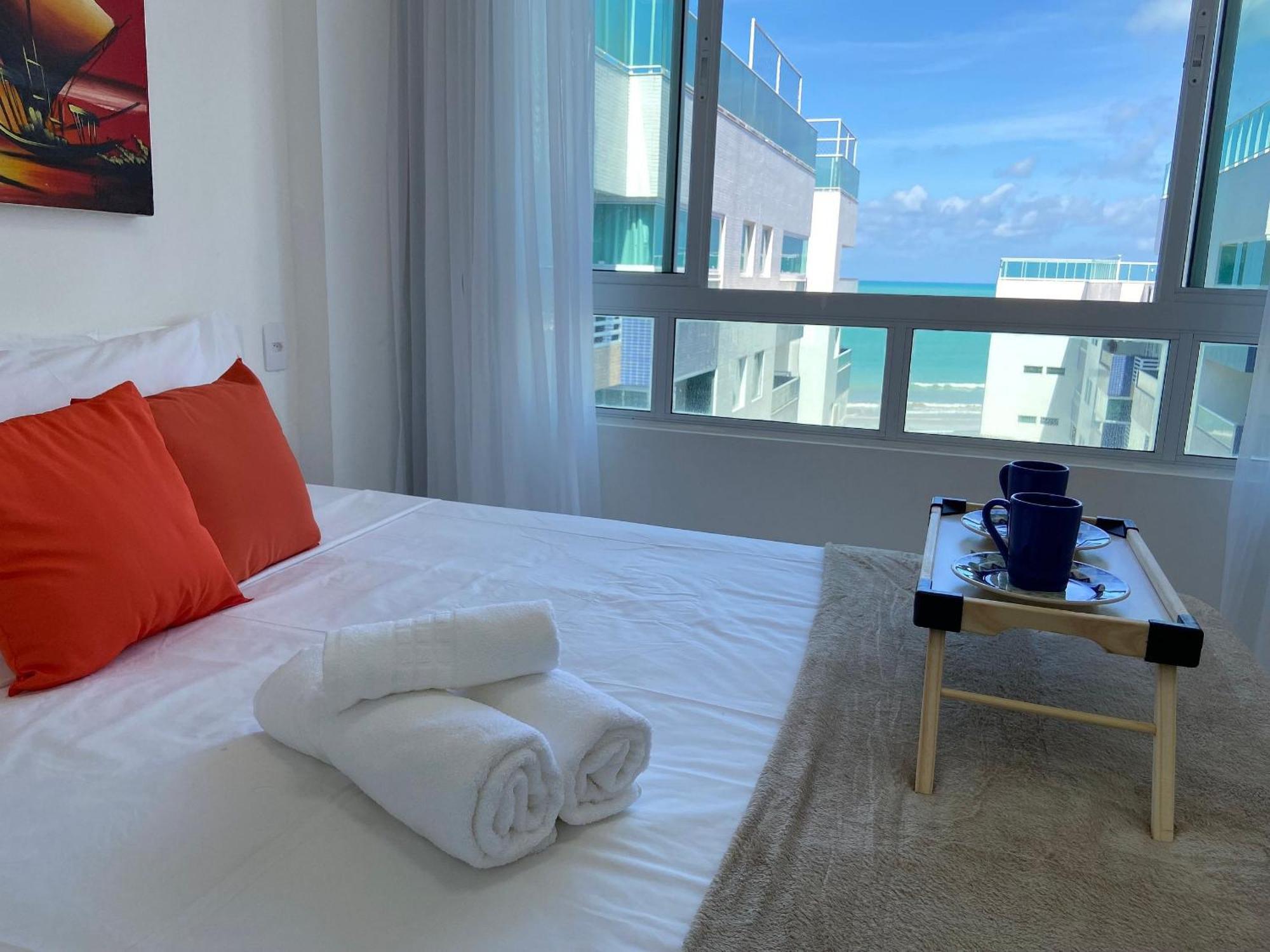 Bela Hospedagem - Pe Na Areia No Bessa, Wifi C/Vista Piscina E Mar João Pessoa Exterior foto